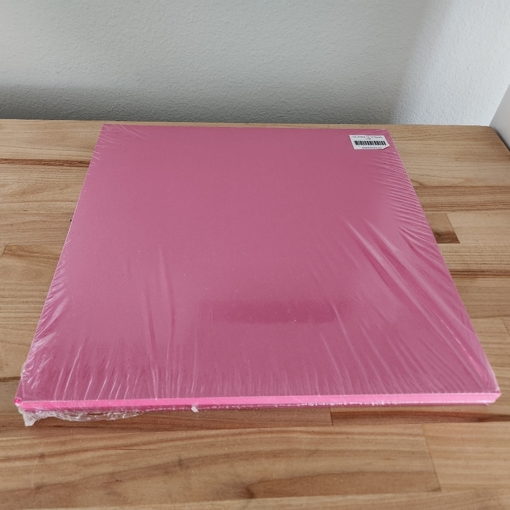 Pink Metallic Cardstock 12x12" 105#